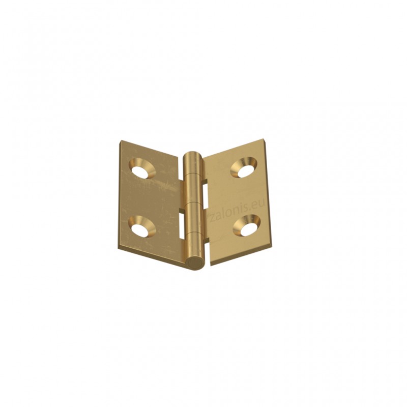BRASS FLAT HINGE 30x30 ITALY